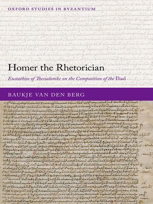 cover image of Homer the Rhetorician